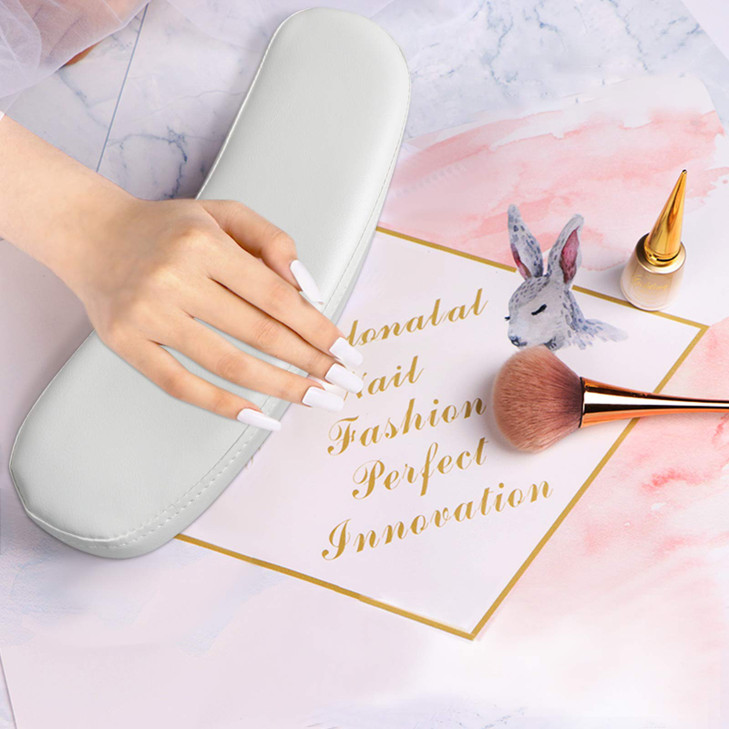Nail Arm Rest Cushion Pillow TOROKOM Nail Arm Rest Pillow Pad For Manicure Hand Arm Cushion for Nails Table Desk Station