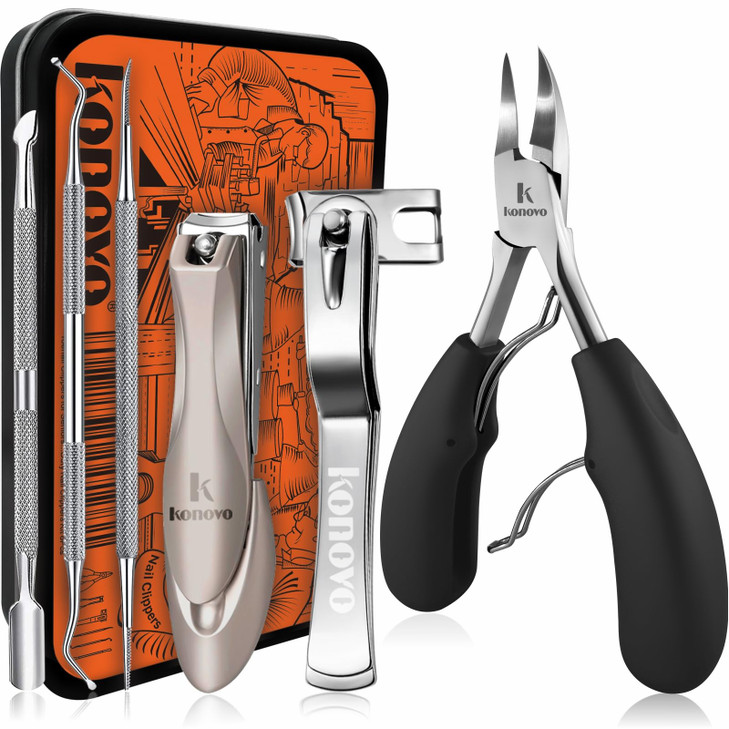 Toenail Clippers for Seniors Thick Toenails Toe Nail Clippers Adult Thick Nails Long Handle Professional Heavy Duty Nail