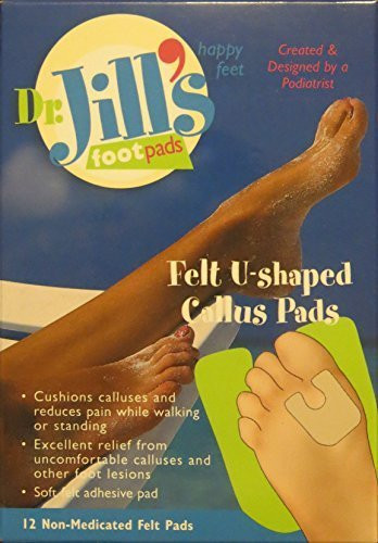 Dr Jills Felt Ushaped Callus Pads Pack 100
