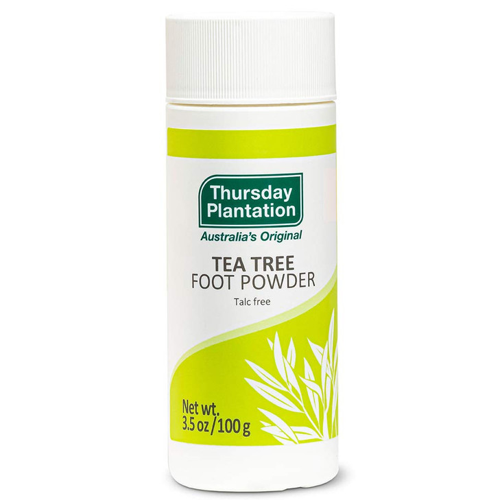 Thursday Plantation Tea Tree Foot Powder Helps Prevent Foot Odor and Sweat 35 Ounces