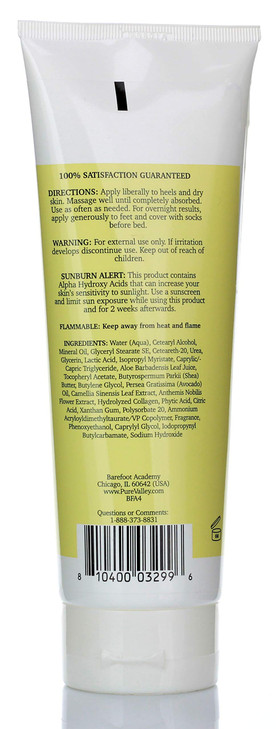 Barefoot Academy Heavy Duty Foot Care Scrub Moisturizer Cream For Calluses Dead Skin Tough Heels Cracked Heels Rough Spo