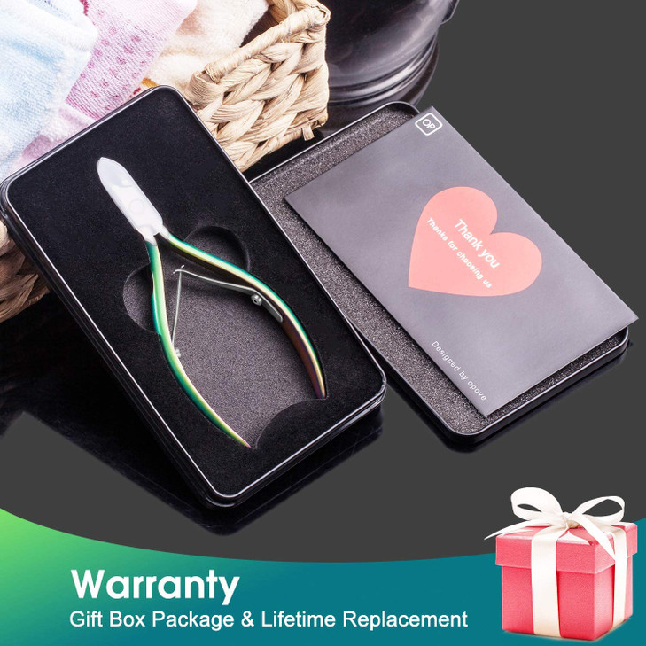 Cuticle Trimmer Cuticle Nippers Clippers Stainless Steel Hangnail Remover Extremely Sharp Cutter Pedicure Manicure Tool