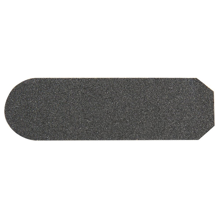ForPro Professional Collection Stainless Steel Pedi File Refill 100 Grit Black EZStrip Peel Pedicure Refill Pads 125 W x