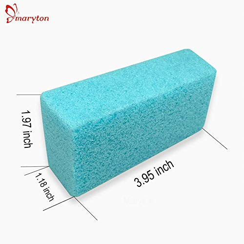 Maryton Pumice Sponge for Feet Ultimate Pedicure Stone Callus Remover Foot Scrubber Bulk Pack of 4Assorted Colors
