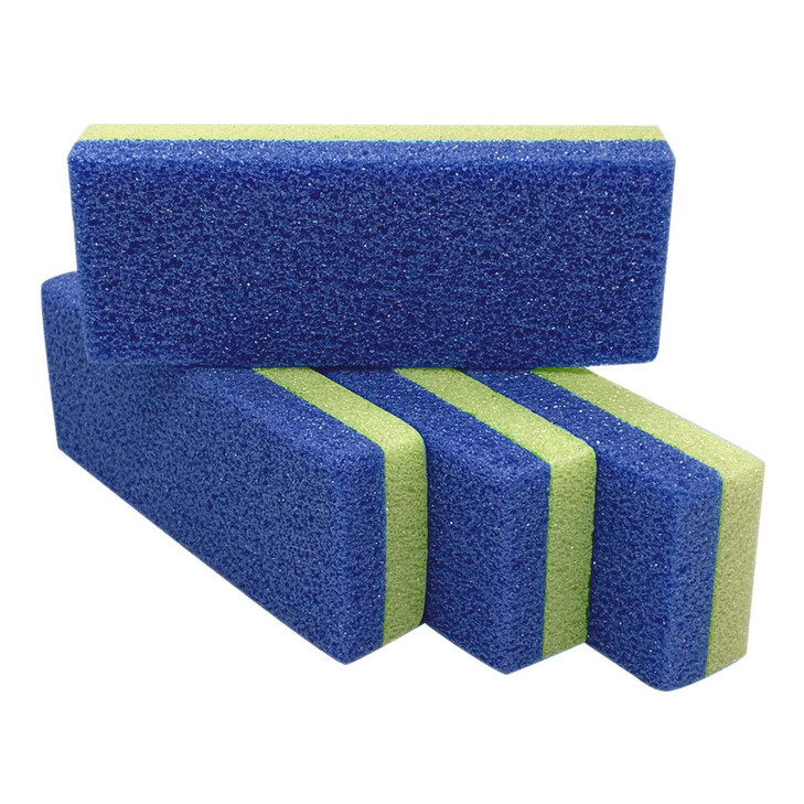 Maryton Foot Pumice Stone for Feet Hard Skin Callus Remover and Scrubber Pack of 4 Yellow