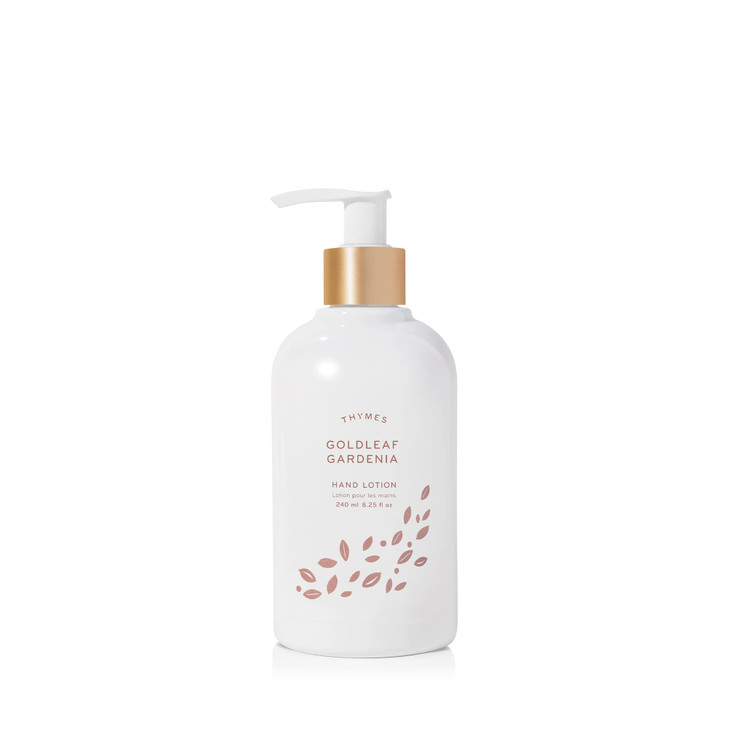 Thymes Hand Lotion Gold Pump 825 Fl Oz Goldleaf Gardenia