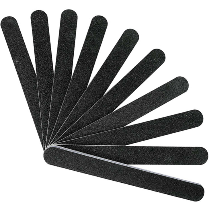 Karlash Professional Double Sided Emery Board 7 Black Nail File 100100 10pcs