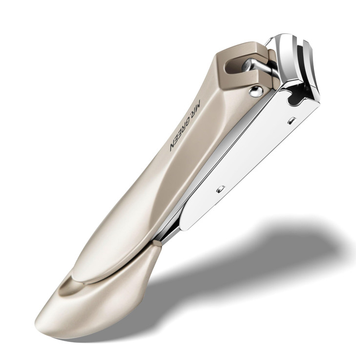 Nail Clippers with Catcher Professional Stainless Steel Fingernail and Toenail Clipper Cutter Trimmer Set for Men and Wo
