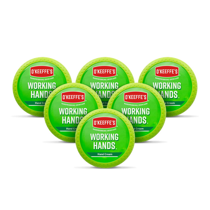 OKeeffes K03500026 Working Hands Hand Cream in Jar 6 Pack 32 oz