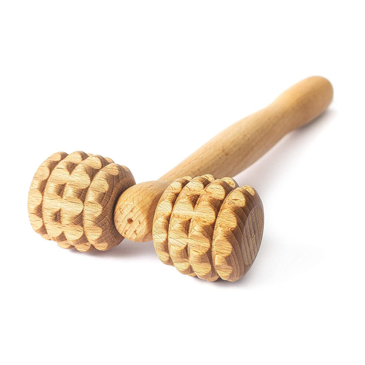 tuuli Accessories TShape Massage Roller Body and Face Roller MultiFunctional Facial Massager Helps Ease Muscle Tension a