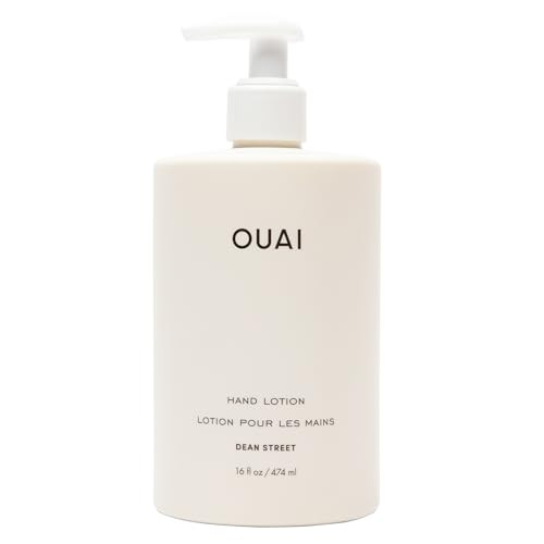 OUAI Hand Lotion Daily Lightweight Hydrating Lotion for Dry Skin Made with Avocado Rosehip and Jojoba Oil to Lock in Moi