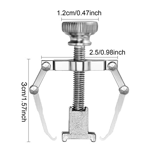 2 Pieces Ingrown Toenail Lifter Ingrown Toenail Tool Toe Clamp Stainless Steel Foot Care Tool for Paronychia Silver