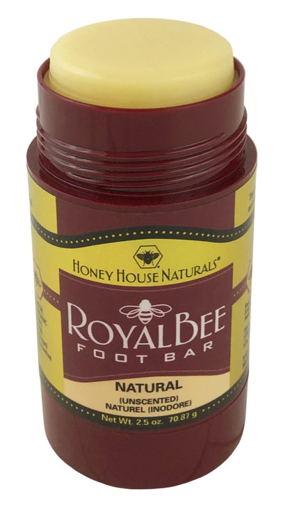Honey House Naturals Royal Bee Foot Bar Natural