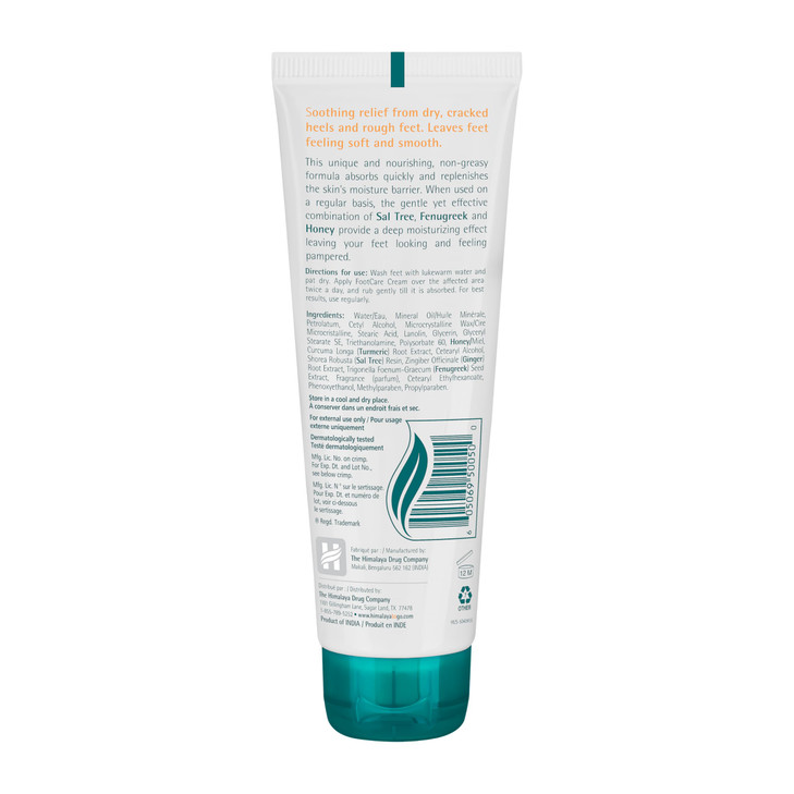 Himalaya FootCare Cream Intense Moisturizing Hydrating for Dry Feet and Cracked Heels 264 oz