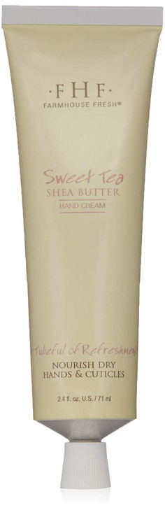 FarmHouse Fresh Sweet Tea Shea Butter Hand Cream Sweet Tea Peach Ginger 2 Fl Oz