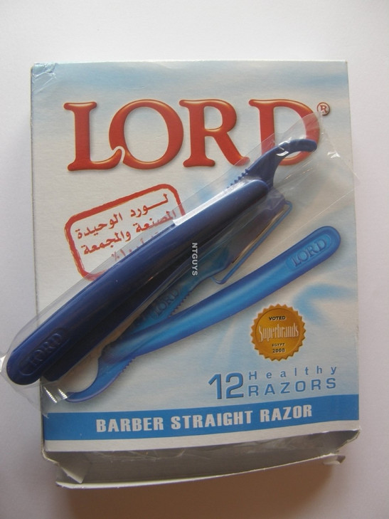 LORD Straight Razor Barber Single Edge Disposable 12 pcs L02PS