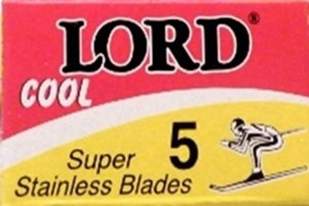 Lord Cool Double Edge Safety Razor Blades 100 blades 20x5