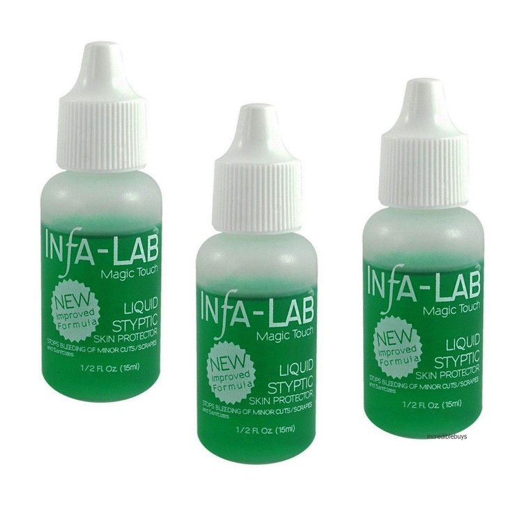 Infalab Magic Touch Liquid Styptic Skin Protector 3 pieces