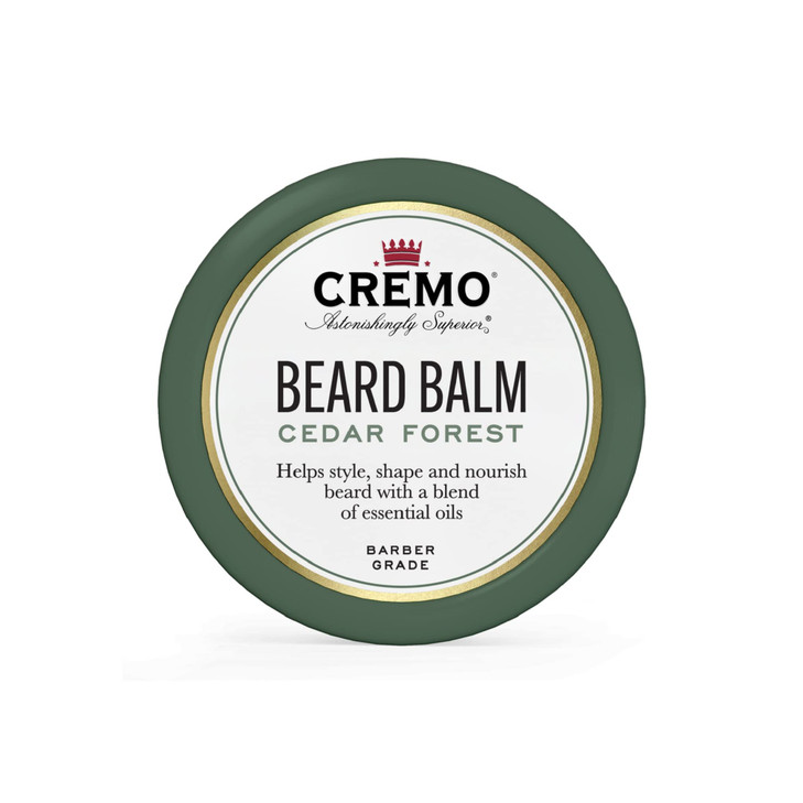 Cremo Styling Beard Balm Forest Blend Nourishes Shapes And Moisturizes All Lengths Of Facial Hair 2 Ounce Packaging May