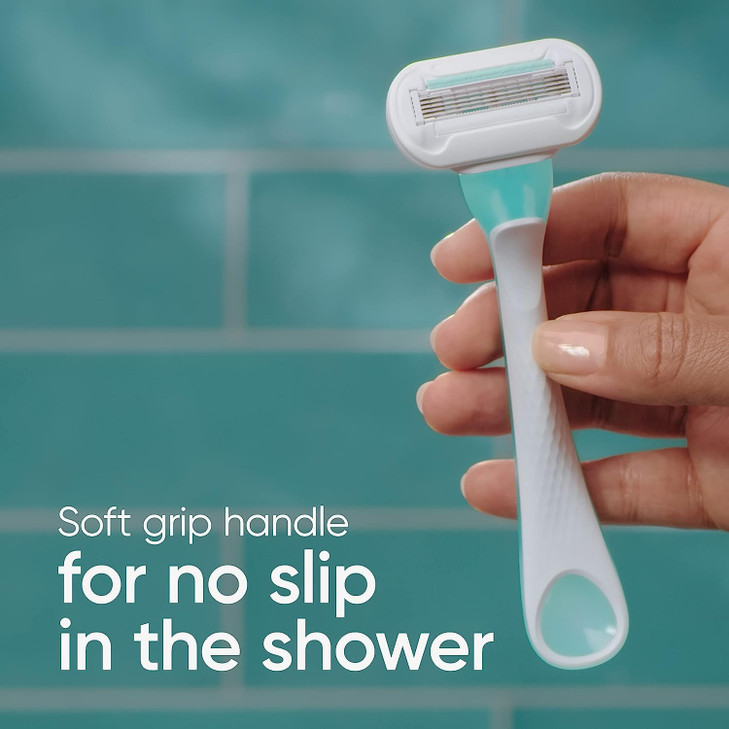 Gillette Venus Extra Smooth Sensitive Disposable Razors for Women with Sensitive Skin 2 Count