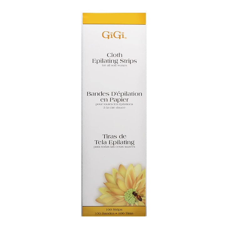 Gigi Cloth Epilating Strips 100 Count Large 3 X 9 100 Strips