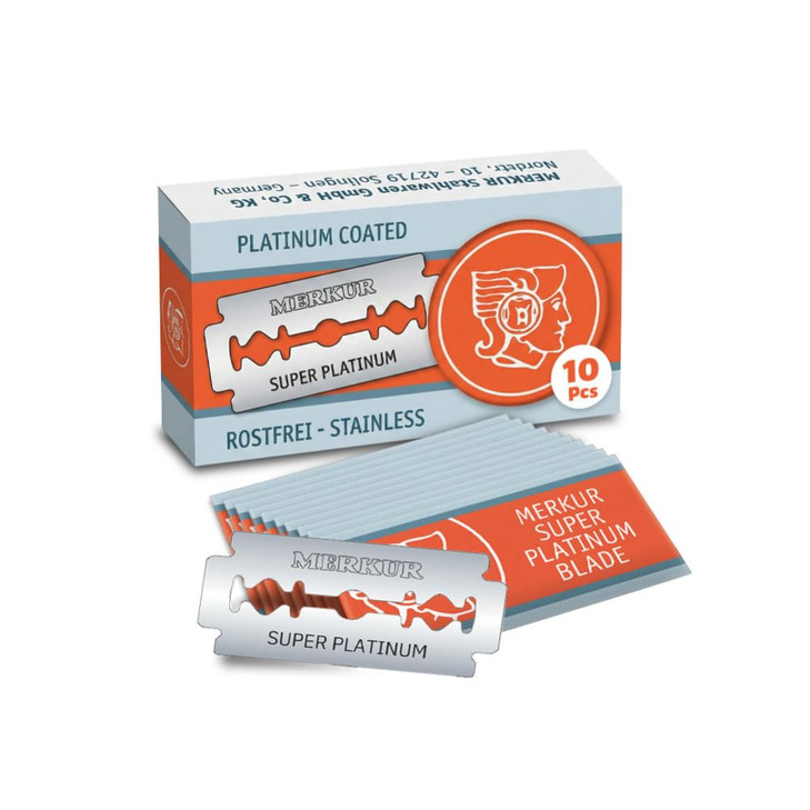 Merkur Razor Double Edge Razor Blades MK911 10 Count Pack of 1