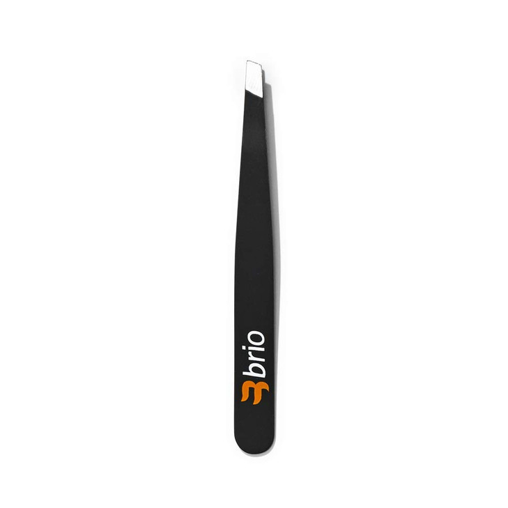 Brio Tweezers for Women Professional Quality Stainless Steel for Facial Eyebrow Tweezer to Remove Splinters Ingrown Hair