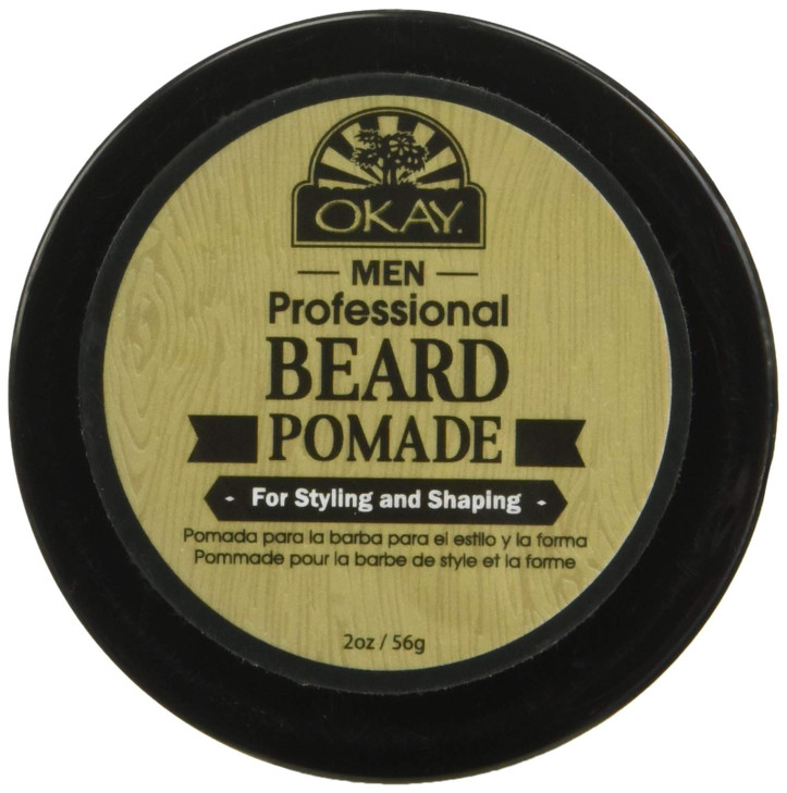 OKAY Mens Beard Pomade 2 Ounce