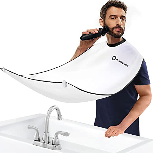 DOEPSILON Beard Bib Beard Apron HairResistant Beard Bib Hair Catcher Gifts for Men Stocking Stuffers Christmas Gifts Ann