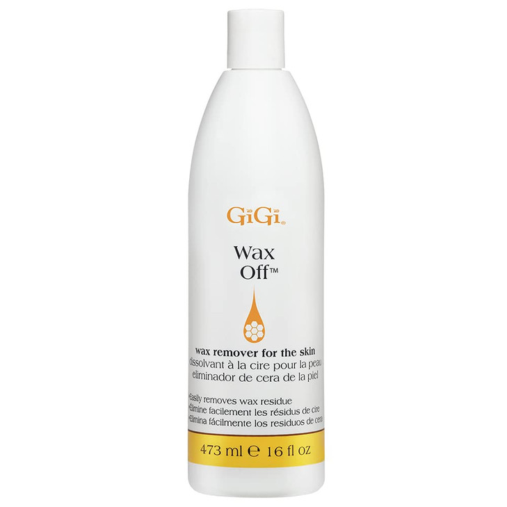 GiGi Wax Off Hair Wax Remover Gel Post Waxing Care with Aloe Vera Skin Soothing Hair Removal After Wax Care 16 fl oz 1 P