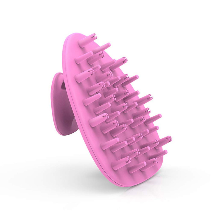 Emoly Scalp Massaging Shampoo Brush - Handheld Vibrating Massager, Updated Hair Shampoo Brush, Water- Resistant Device - Pink online at globaldelivered