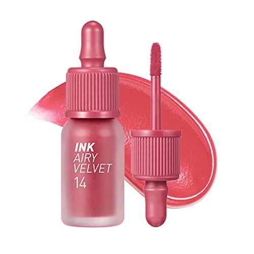 Peripera Ink Airy Velvet Lip Tint | High-Pigmentation, Lightweight, Soft, Moisturizing (014 ROSY PINK) online at globaldelivered