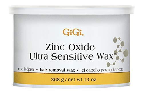 GiGi Zinc Oxide Hair Removal Wax for UltraSensitive Skin Gentle Formula for Face Body Soft Wax for Delicate Skin 13 oz 1