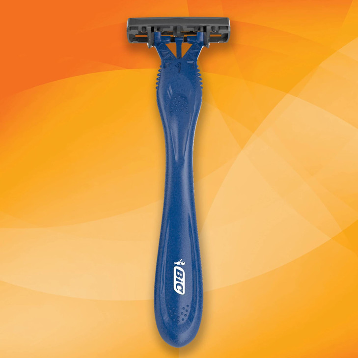 BIC Comfort 3 Advanced Mens Disposable Razor Triple Blade Pack of 6 Razors For a Simply Smoother Shave