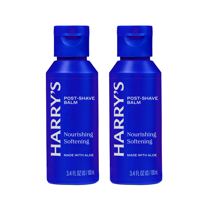 Harrys PostShave Balm for Men with Aloe 2 Pack 34 fl oz Calms and Soothes Skin After Shaving