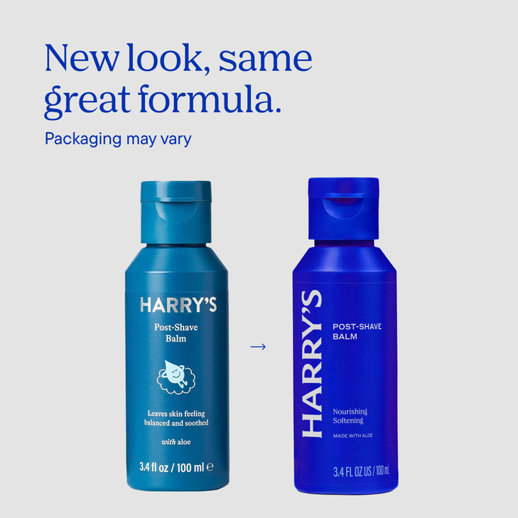 Harrys PostShave Balm for Men with Aloe 2 Pack 34 fl oz Calms and Soothes Skin After Shaving