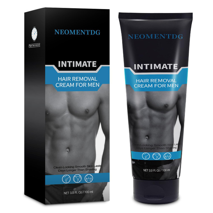 Painless Flawless Depilatory for IntimatePrivate Areas Soothing Cream for Unwanted Male Hair Suitable for All Skin Types
