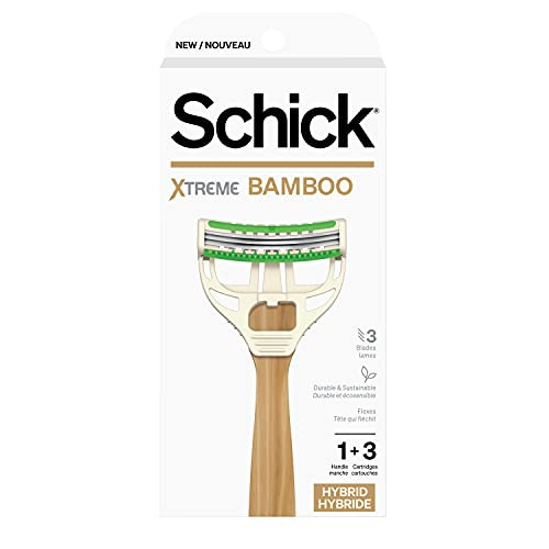 Schick Xtreme Bamboo Razor Eco Friendly Disposable Razors Bamboo Handle