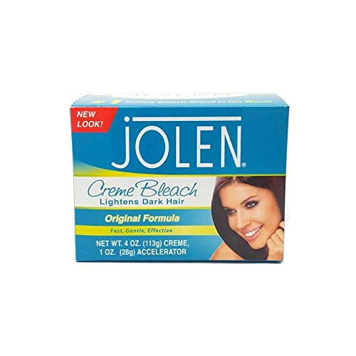 Jolen 4 Ounce Creme Bleach Regular Lightens Excess Dark Hair 118ml