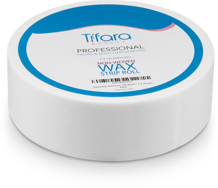 Tifara Beauty Non Woven Body and Facial Wax Strip Roll 3 X 100YD