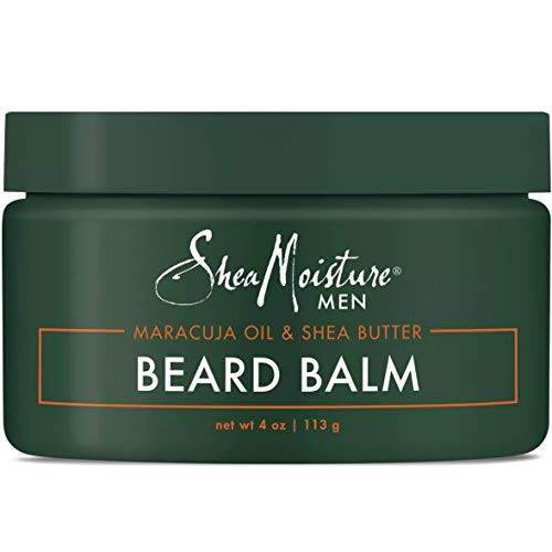 SHEA MOISTURE Mens Beard Balm All Natural ingredients Made With Maracuja Infused Shea Butter ShapeSmooth Define 4 Ounce