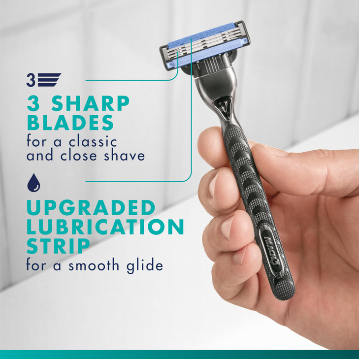 Gillette Mach3 Razor Refills for Men 8 Razor Blade Refills