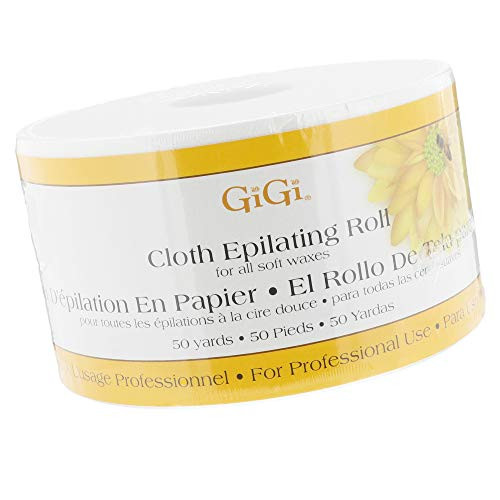 Gigi Non Woven Cloth Epilating Roll for Hair Removal Facial Waxing Strip Roll for Soft Waxes 50 Yards