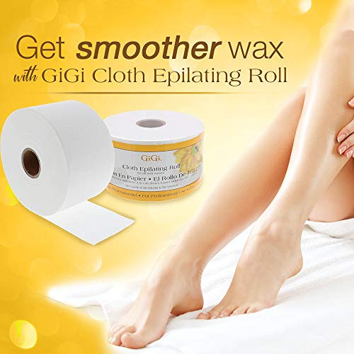 Gigi Non Woven Cloth Epilating Roll for Hair Removal Facial Waxing Strip Roll for Soft Waxes 50 Yards