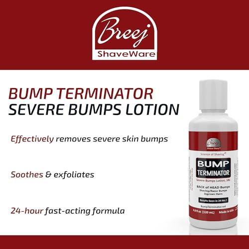 BREEJ Bump Terminator Severe Bumps Lotion 4oz