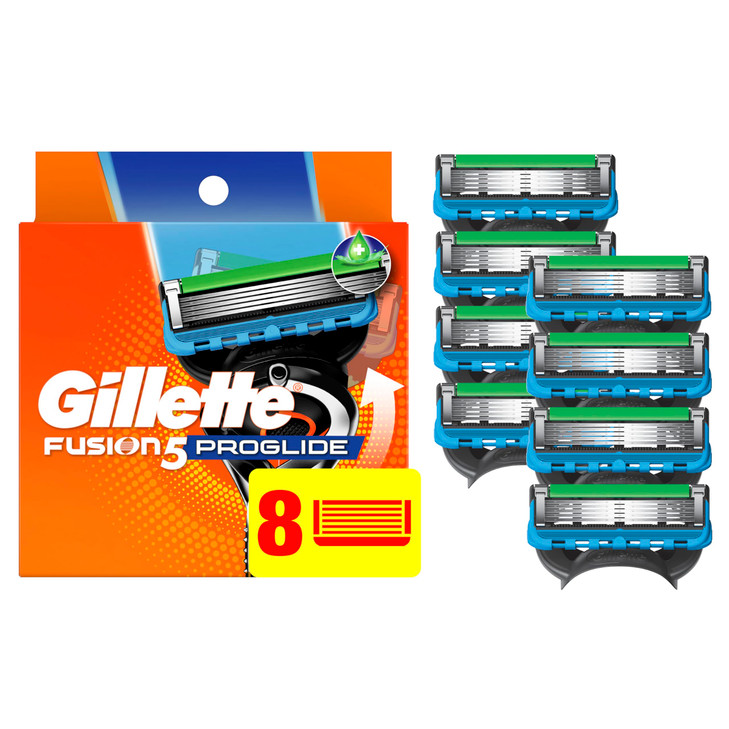 Gillette ProGlide Razor Refills for Men 8 Razor Blade Refills