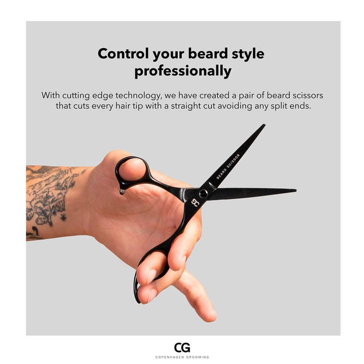 Copenhagen Grooming Beard Scissors Moustache Scissors for Men