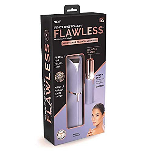 Finishing Touch Flawless Womens Painless Hair Remover LavenderRose Gold