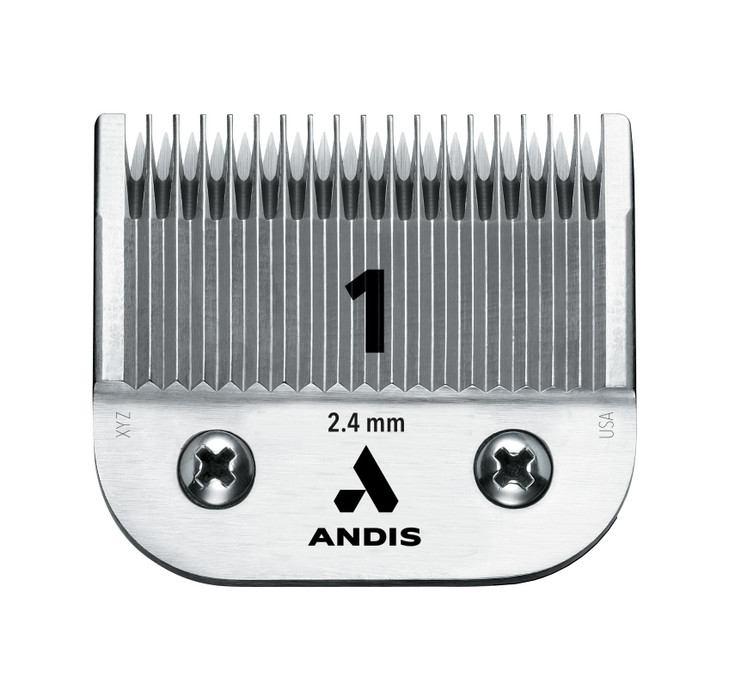 Andis 64070 UltraEdge CarbonInfused Steel Detachable Clipper Blade Size 1 332Inch Cut Length