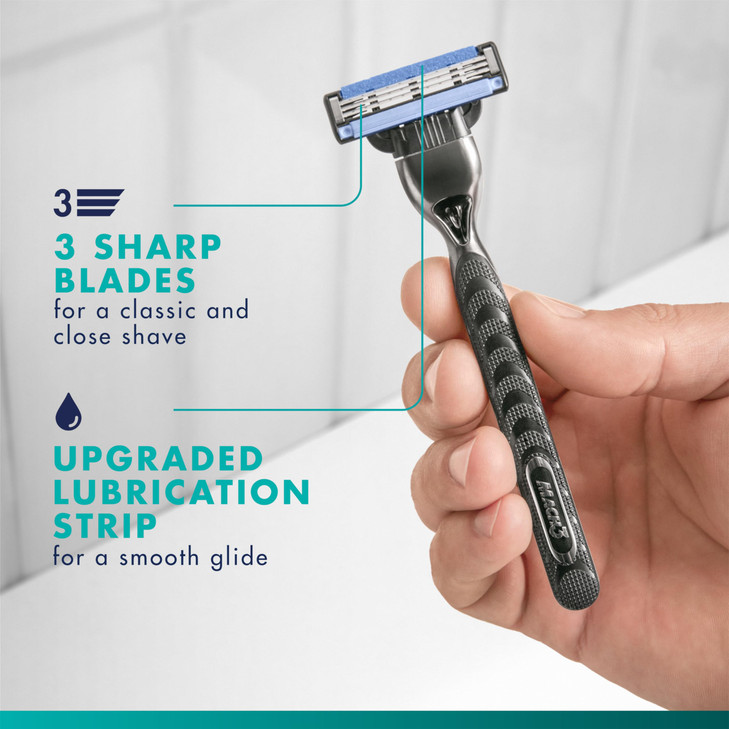 Gillette Mach3 Razor Refills for Men 10 Razor Blade Refills